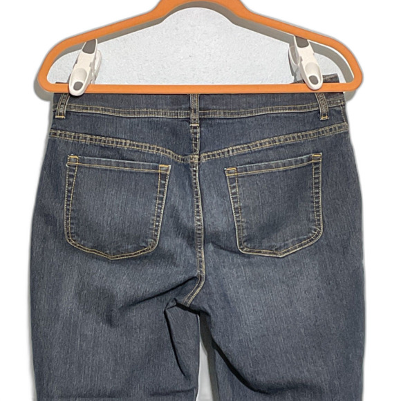 Chico's Classic Straight Jeans Blue Cotton Blend 29" Inseam - Picture 7 of 9